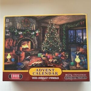 Advent Calendar 1008 Jigsaw Puzzle - Festive Holiday Scene